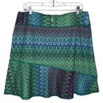 prAna  Yoga Skirt Geometric Design Flowy‎ Mini Skirt Photo 1