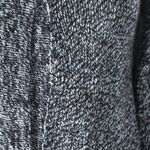 1830 Gray & White Coastal Grandma Cardigan Size Medium Cottagecore Bell Sleeve Photo 4