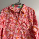 Lilly Pulitzer  Resort Fit Button Down Shirt Size Small Photo 2