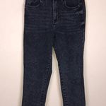 PacSun  Women’s Mom Jean Denim Faded Black Straight Leg Photo 0