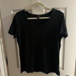 Ann Taylor  Black Short Sleeve Tee Photo 0