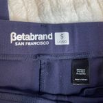 Betabrand Women's Navy Blue Stretch Pants Size S Long Ankle Crop Photo 4