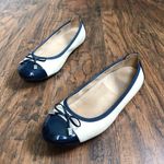 Vionic • Spark Minna Ballet Flat slipper cap toe navy cream orthopedic Photo 11