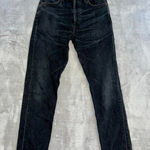 Citizens of Humanity Women's  Black Straight Leg Jeans Size 24 Photo 0