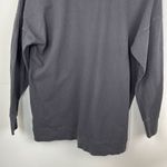 Madewell  DARK GREY ORGANIC COTTON PATCH POCKETS CARDIGAN TOP Sz XXS Photo 11