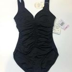 Coco reef BLACK VNeck Underwire One-Piece Swimsuit Photo 0