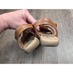 Clarks  Elizabeth Sea Fisherman Sandal Women's Leather Brown Size 7.5 Shoes Photo 4