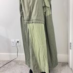 Osklen Small Olive Green Military Utility Overalls Parachute Dress Photo 14