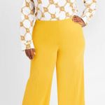 ZARA NWT - High waisted culottes Pants - XXLarge - Mustard Photo 2
