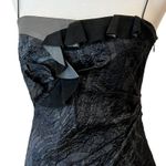 Vintage Formal Dress 6 Y2K Silk Elie Tahari Gown Holiday Party Special Occasion Black Photo 1