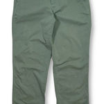 Gap  Straight Khaki‎ Green Cotton Chino Pants Casual Trousers Womens 8 Photo 0