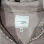 No Comment Teddy bear women's Brown Hoodie size 2X Photo 2