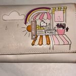 Radley London  Little Rain Cloud Dog Shopping Market Leather Flapover Wallet Photo 1