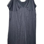 Vasserette Slip Dress Size 40 Black Lace‎ Adjustable Straps Nylon Photo 0