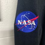 Lands' End nasa rare full zip dark blue  sweater size small Photo 1