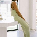 Sabo Skirt SABO Darcie Sweater Knit Pants in Pastel Green Photo 1