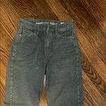 American Eagle Green High-Waisted Courdory Pants () Photo 1