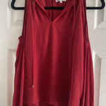 Heartloom  Women's Small Red Long Sleeve‎ Pleated Sleeve Career Photo 0