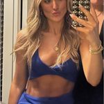 Lulus Lulu’s Royal Blue Skirt Set Photo 2