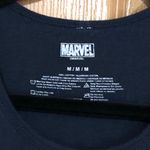 Marvel Captain America Navy Blue Shield Symbol & Stars Tank Top •Size Medium (Unisex) Photo 2