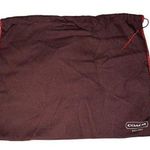 Coach brown drawstring dust cover bag ! Photo 0