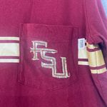 5th & Ocean Pink Victoria Secret w/ FSU UNCONQUERED Graphic Tee sequin women sz S Photo 1