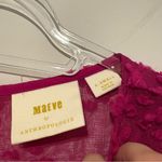 Maeve Anthropologie  Blythe‎ textured midi dress rose pink XS Photo 3