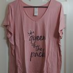 secret treasures  Pink Pajama Shirt Size XL #7347 Photo 2