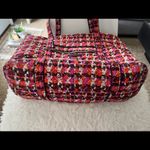 Vera Bradley Ionic Vera Tote Houndstooth Tweed Shoulder Bag Photo 6