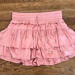 Flannel HARMONY FRILL SHORT Pink Size XS Photo 1