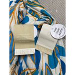Anthropologie Calligraphie matching linen blend set, size large Blue Photo 3