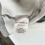 Anthropologie  Ambrose Knit Jacket Gray Cream Cardigan Plush Collar Size Medium Photo 8