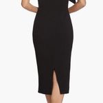 Dress the Population Tiffany One-Shoulder Midi Black Dress Size XXL NEW Photo 1