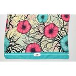 Kapray Woman Head Wrap Scarf 68" X 23" LARGE Poppies Floral Washable‎ Green Photo 5