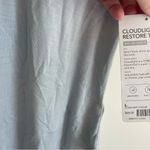 Athleta Top Womens Large Blue Asymmetrical Sleeveless Shirt NWT Yoga Fitness Photo 3