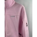 Columbia Women’s  1X Pink Breast Cancer Awareness Fleece Zip-Up Photo 2