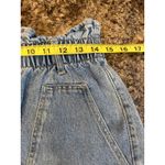 Love Tree  Large‎ Paper Bag High Waist Cuffed Blue Jean Shorts Photo 4