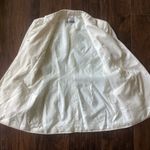 David Bijoux Military Style Blazer White Size 6 Photo 4