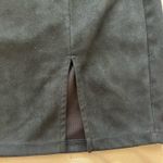 Black suede skirt Size XS Photo 3