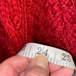 Carraig donn Women’s Ireland Merino Wool Red Cable Knit Cardigan Sweater Size XL Photo 9