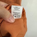 Lavon Lalavon Boho Peasant Dress Women S Rust Orange Striped Puff Sleeve Cottagecore Photo 3