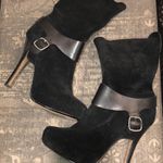 ROSEGOLD Black Suede Stiletto Boots Size 6.5 Photo 5