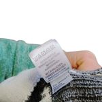 Winter Knit Skirt Size Medium Cotton Grey Gray White Mini Warm Cute Snowbunny Photo 4