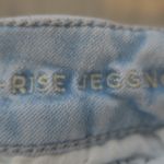 American Eagle  Outfitters next level stretch hi-rise jegging denim jeans in light wash blue size 4 short. Photo 5