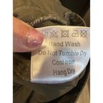 Reveriee Loose Green 100% Cargo Pants Medium Brown Photo 7