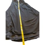 Morilee Madeline Gardner Black Surplice Gown Size 6 Photo 6