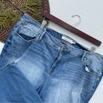 Torrid  Womens Jeams Blue Denim Girlfriend Distressed Light Wash Plus Size 24 Photo 1