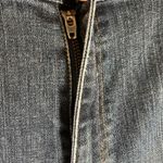 Talbots Women's Blue Denim Capri Jeans Size 18 Cuff Crop Stretch Casual Photo 5