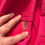 Calvin Klein Pink A Line Sleeveless Midi Dress Size 10 Form Fitting Photo 3