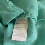 ONIA  Linen Shirt Dress Turquoise Sleeveless Resort Coastal Vacation Small Photo 4